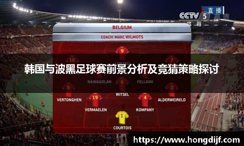 韩国与波黑足球赛前景分析及竞猜策略探讨